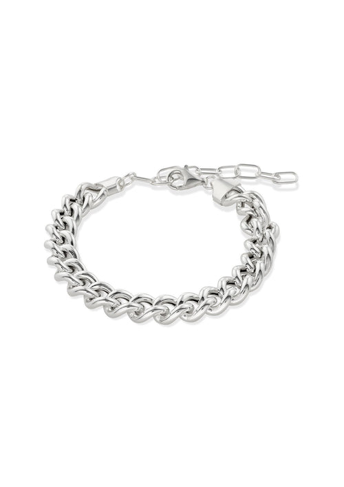 NO MORE Accessories Anchor Anklet in sterling silver